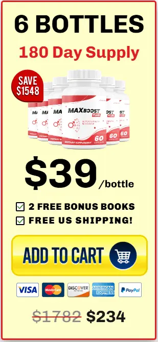 Max Boost 6 bottle price 